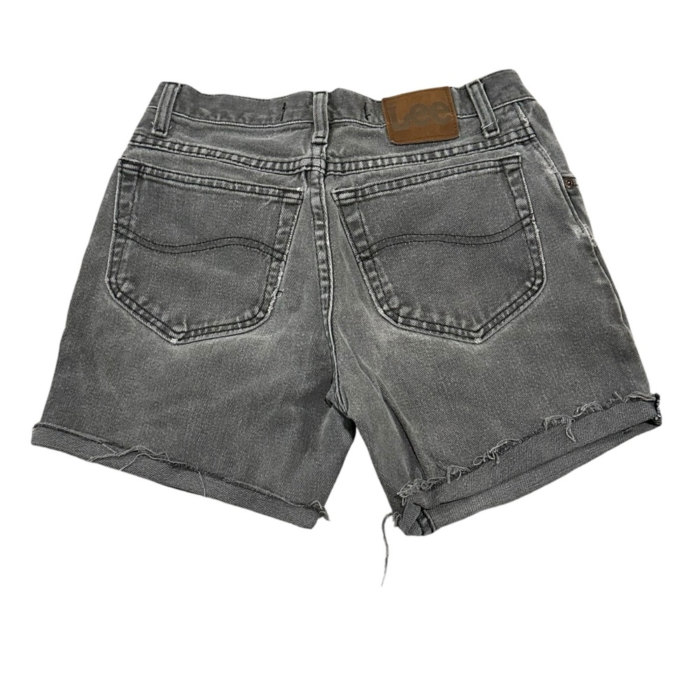 Lee Women's Gray Denim Shorts cutoffs M